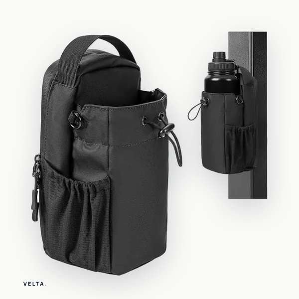Bolso Magnetico Gimnasio · Soporte Botella + Cremallera SBS