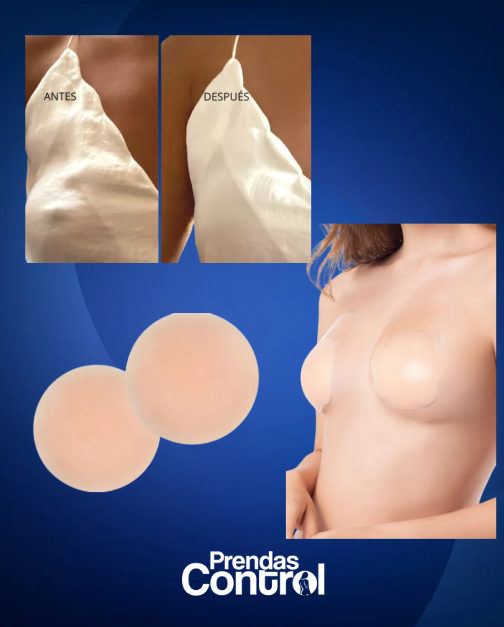 Cubrepezones Adhesivos Silicona Invisibles · Reutilizables y Suaves