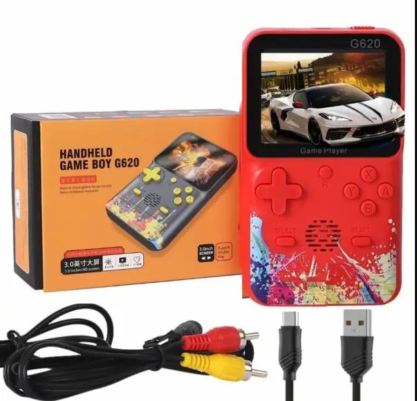 500 Juegos Retro en Tu Bolsillo · Consola Portatil G-620 a Color