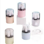 Set de Botellas de Viaje 4 en 1 · Antifugas Aptas para Avion